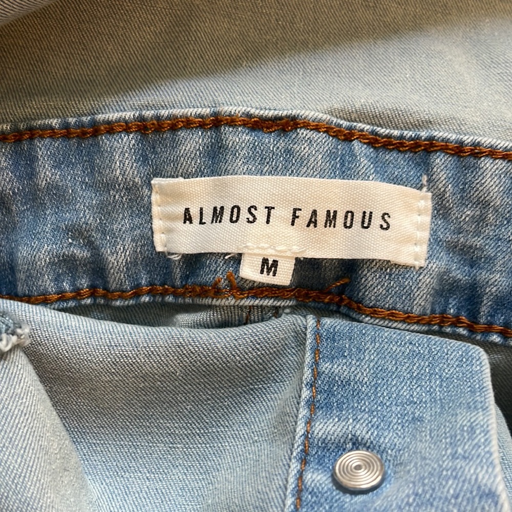 Jean short overalls size Medium - Picture 6 of 8